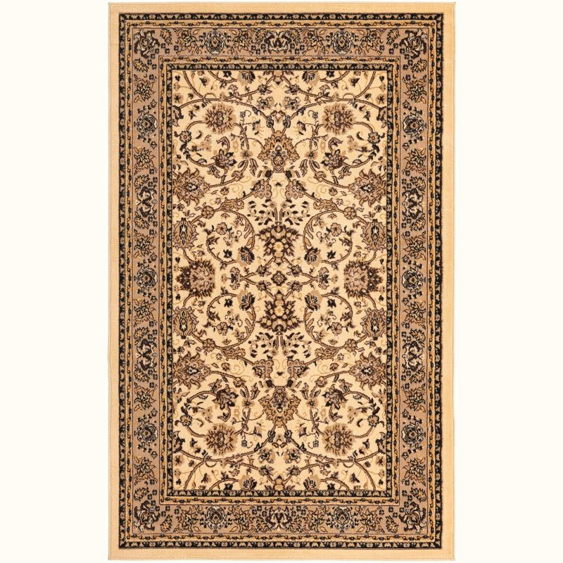 Unique Loom 5' 1 x 8' 0 Sialk Hill Washington Ivory Area Rug