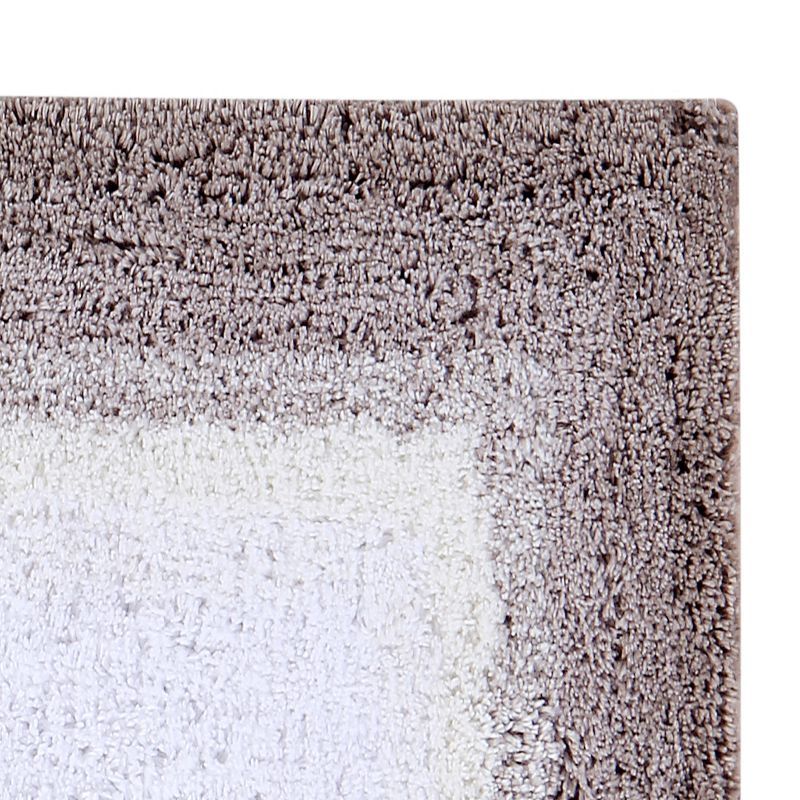 Better Trends Torrent 100% Cotton Tufted Non- Slip Backing 5 Piece Set Bath Rug Set - Beige
