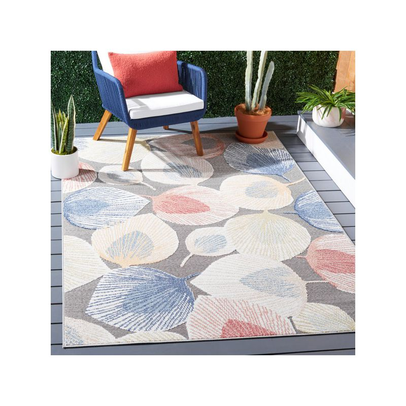 Sarasota SAR110 Power Loomed Area Rug - Beige/Grey - 8'x10' - Safavieh.