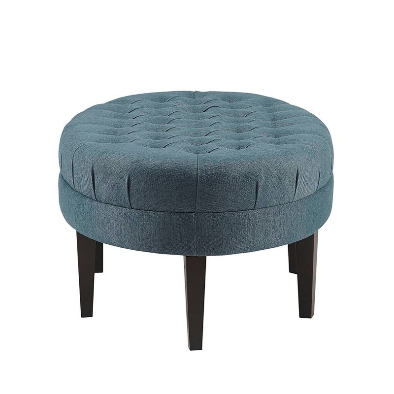 Matthew Surfboard Tufted Ottoman - Blue