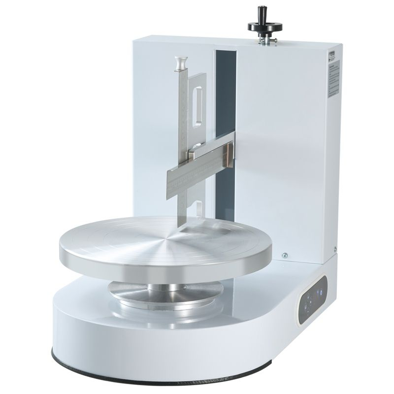 VEVOR Cake Decorating Machine, Cake Cream Spreading Coating Smearing Machine, Low Noise Cake Frosting Machine, Turntable with Adjustable Scraper