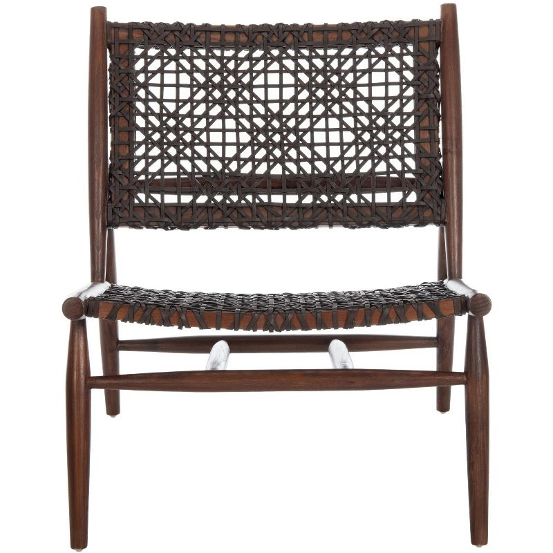 Soleil Accent Chair - ACH1001 - Brown/Brown - Safavieh