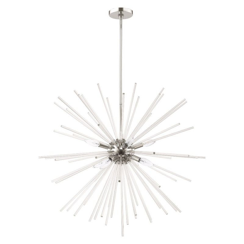 Livex Lighting Utopia 8 - Light Chandelier in  Polished Chrome