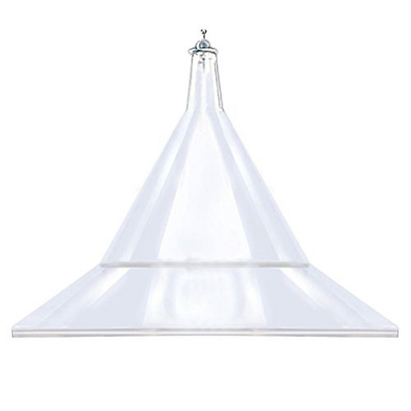 Arundale Products Plastic Mandarin Hanging Squirrel Baffle - 17"D x 12.5"H