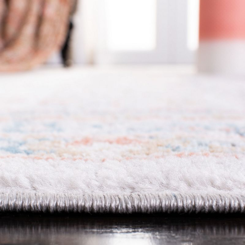 Shivan SHV714 Power Loomed Indoor Area Rug - Blue/Red - 9'x12' - Safavieh