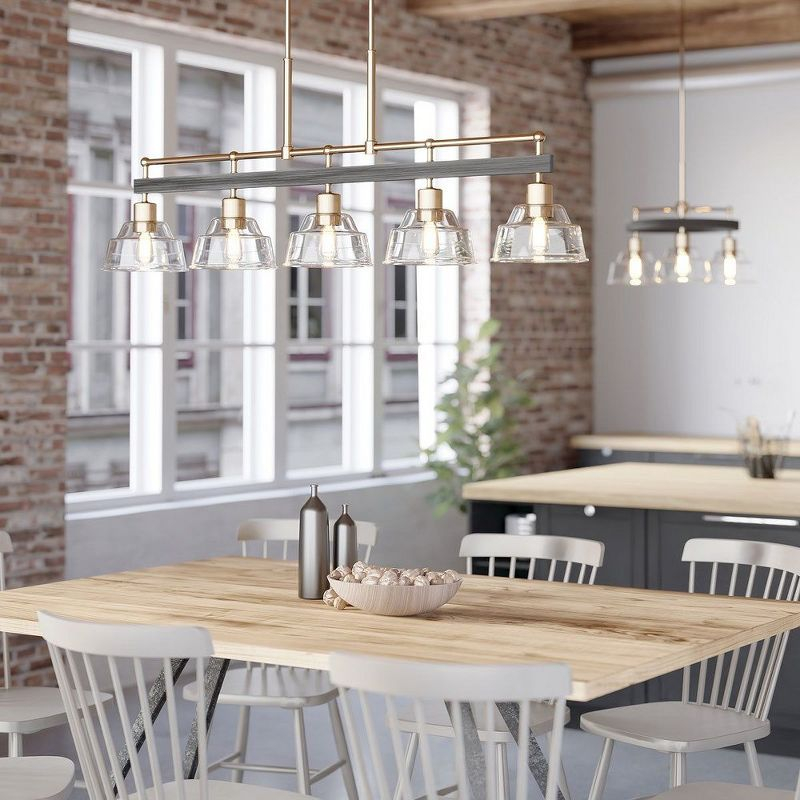 Kichler Lighting Eastmont 5 - Light Chandelier in  Polished Nickel