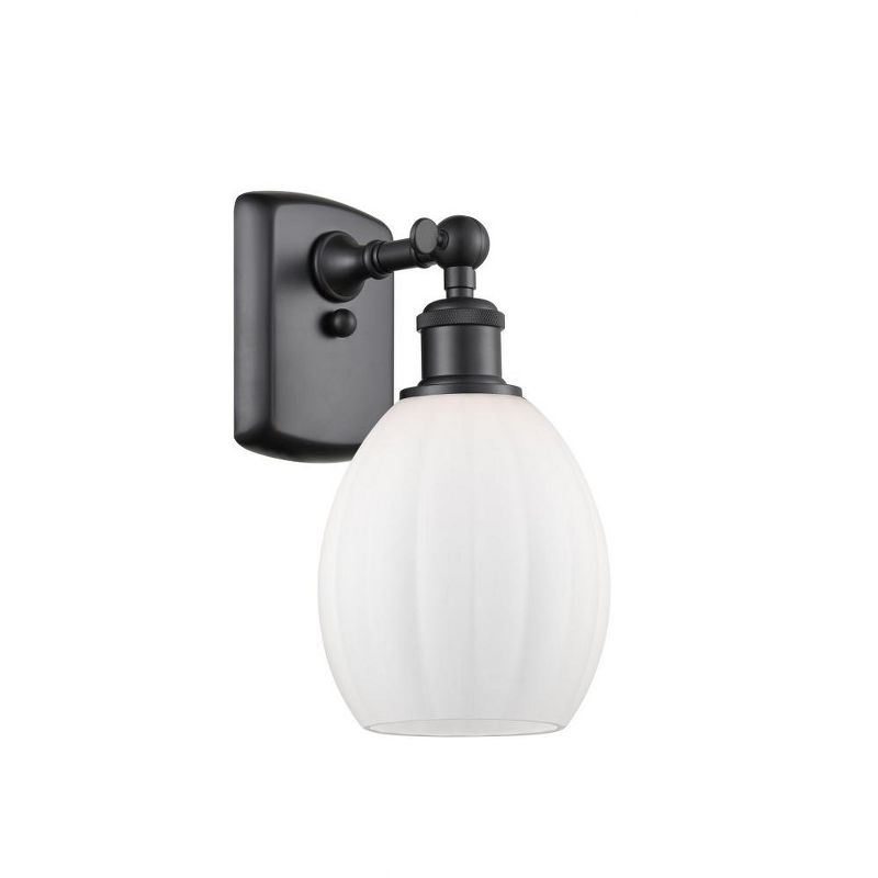Innovations Lighting Eaton 1 - Light Sconce in  Matte Black