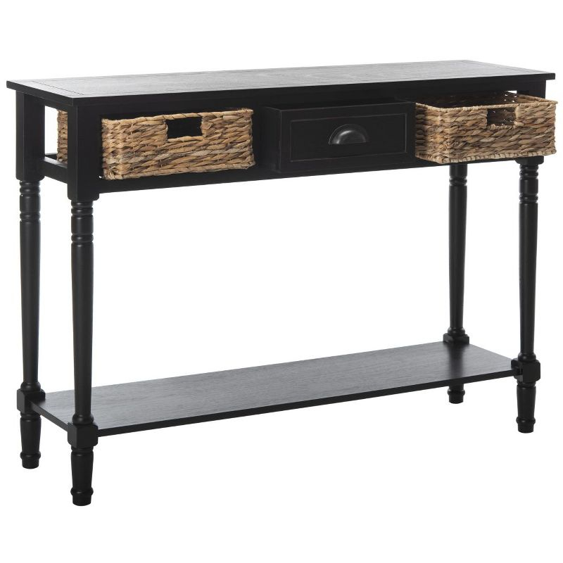 Christa Console - AMH5737A - Black - Safavieh Couture