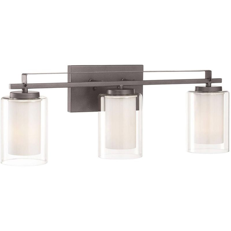 Minka Lavery Minka Parsons Studio 24" Wide Smoked Iron Bath Light