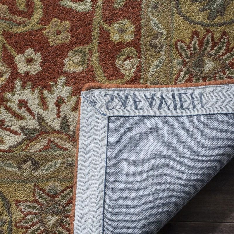 Antiquity AT249 Hand Tufted Area Rug - Rust/Gold - 6'x9' - Safavieh.