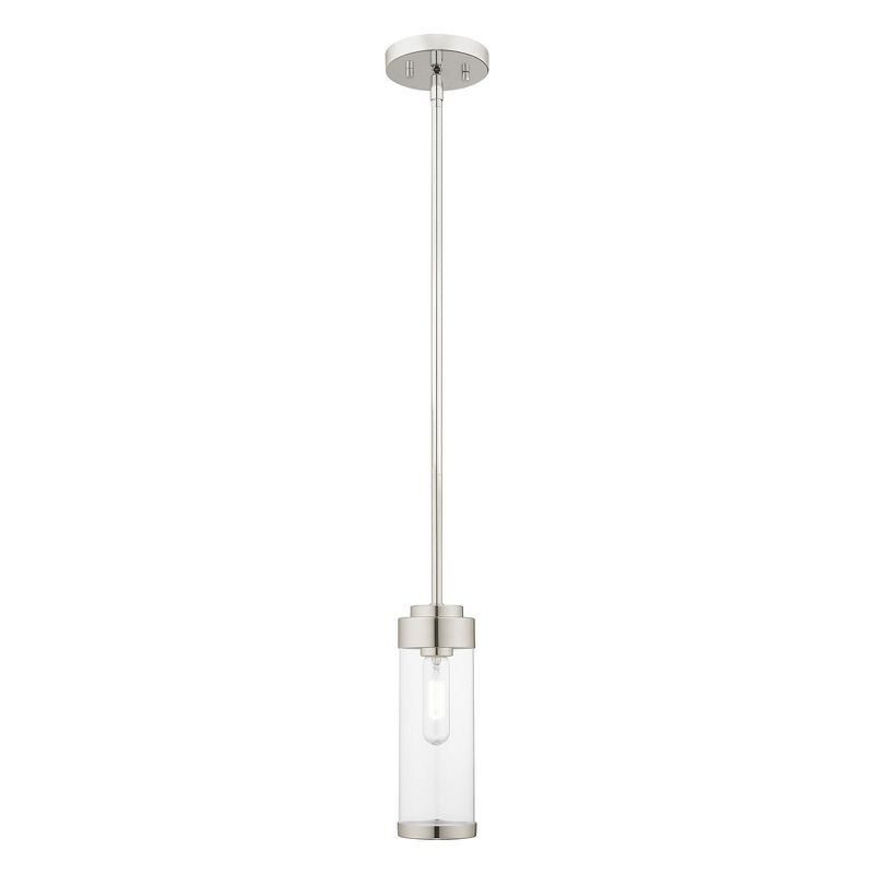 Livex Lighting Hillcrest 1 - Light Pendant in  Polished Chrome