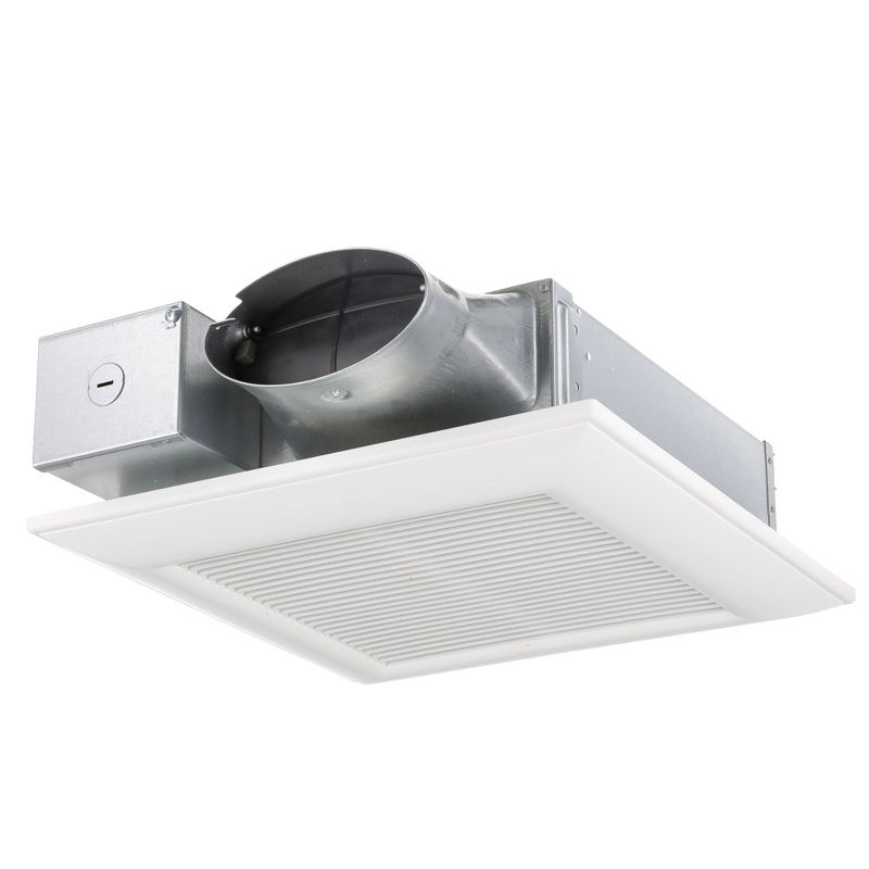 Panasonic WhisperValue Ceiling/Wall Mount Bathroom Exhaust Fan, 50-80-100 CFM, FV-0510VS1