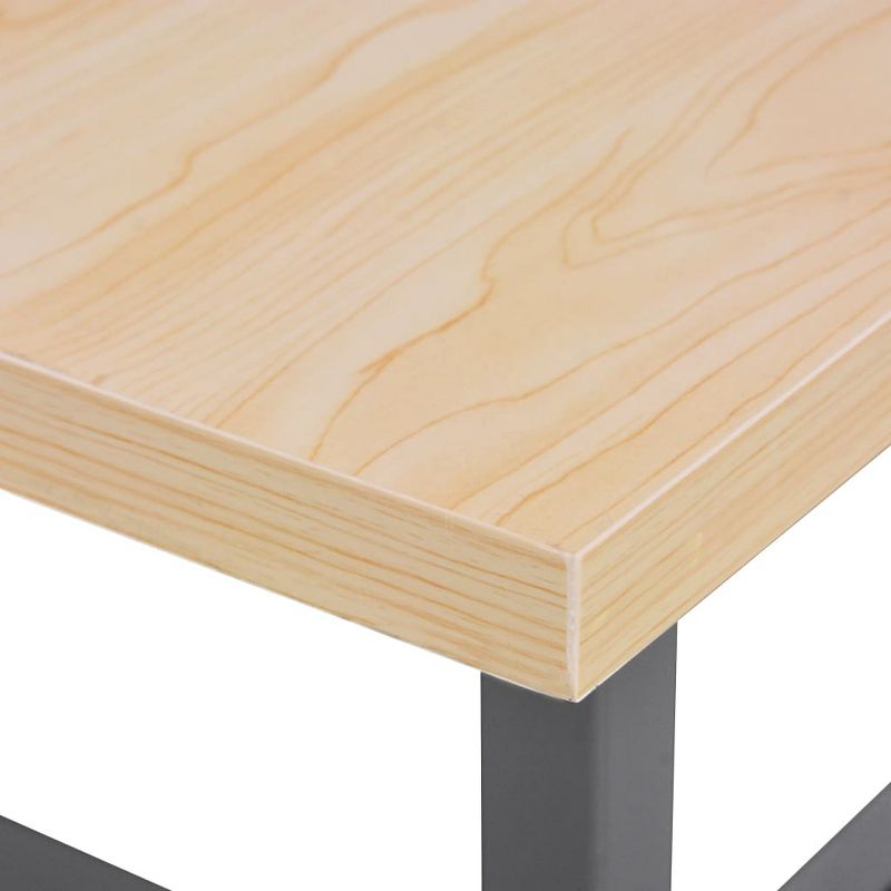 vidaXL Workbench Gray 47.2"x23.6"x33.5" Steel