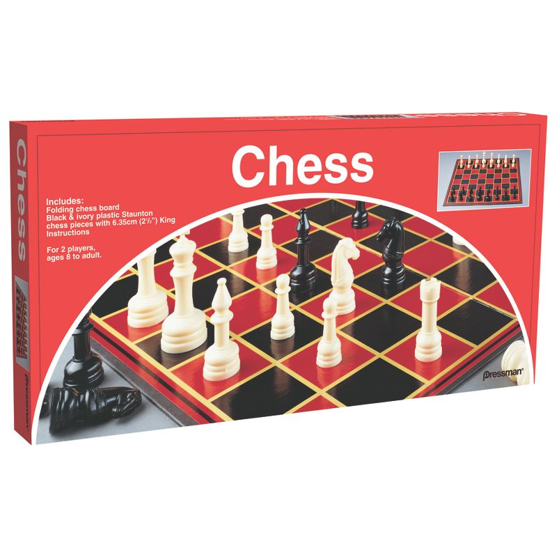 Pressman Chess Set Board Game - Board Games for Kids & Adults, Classic Board Games