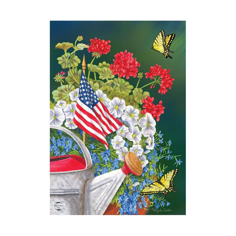 Briarwood Lane Garden Flag 12x18 For Outdoor American Garden Summer For Summer Garden Flag Flags For Outside