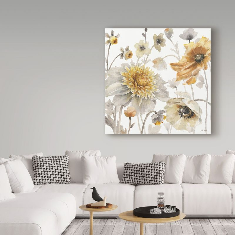 Trademark Fine Art -Lisa Audit 'Fields Of Gold Ii' Canvas Art