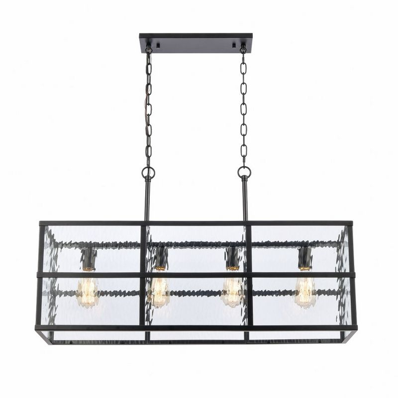 Elk Home Solace 4 - Light Chandelier in  Matte Black