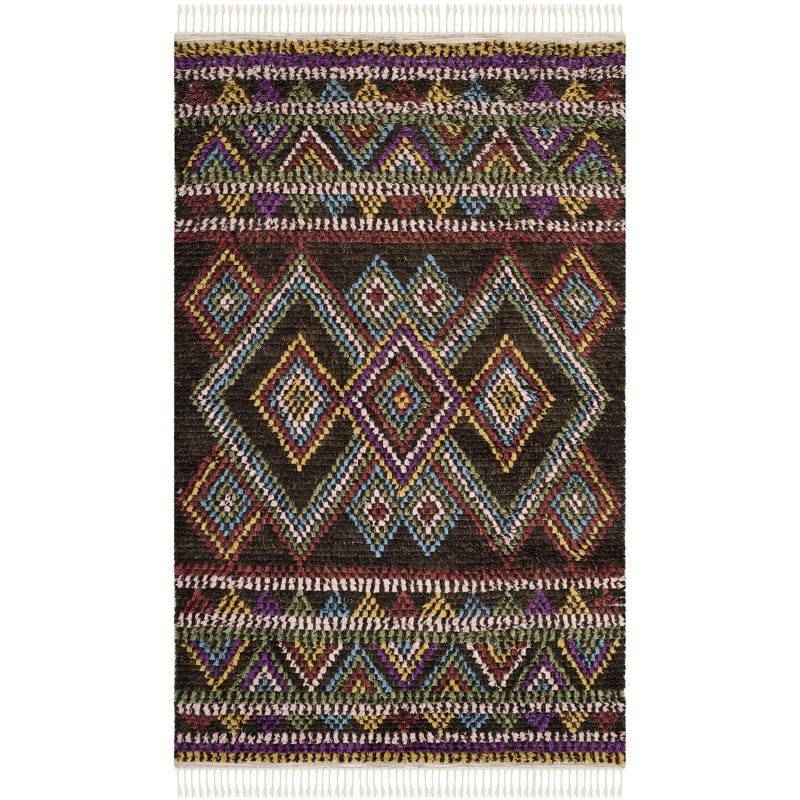 Kenya KNY843 Hand Knotted Area Rug - Multi - 8'x10' - Safavieh