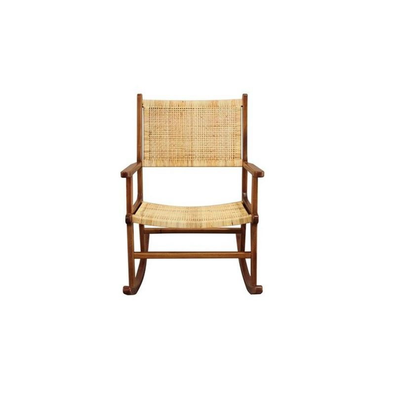 Carolina Living Karson Rocking Chair - Caramel