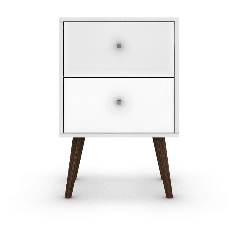 Liberty 2.0 Mid Century Modern Nightstand White - Manhattan Comfort