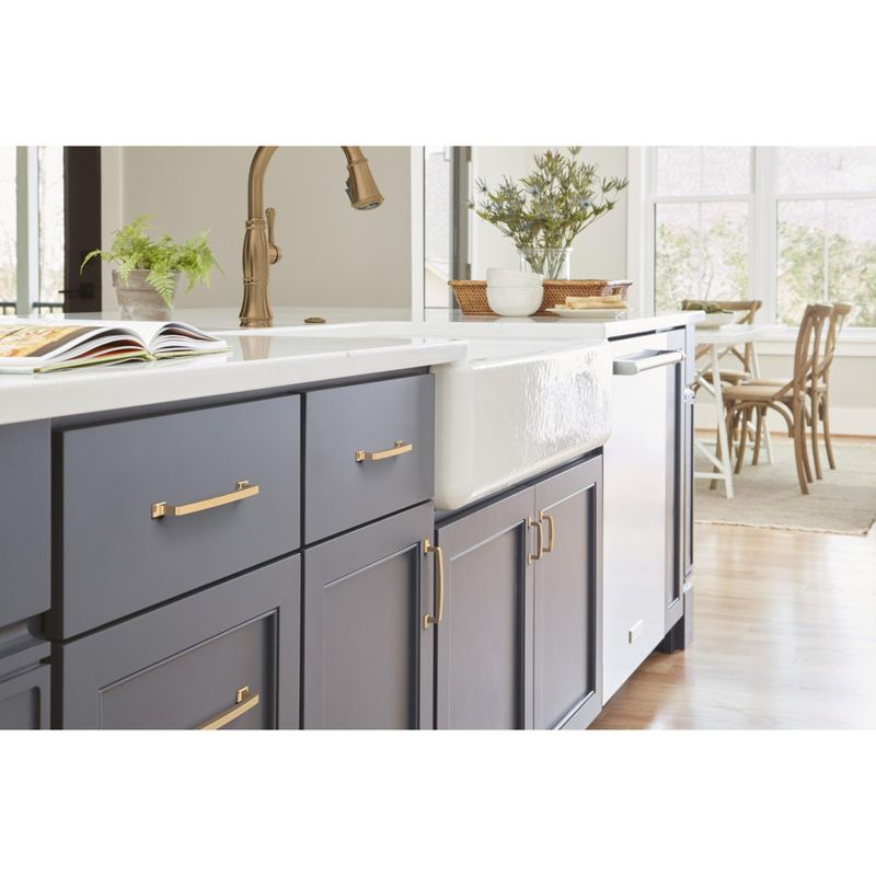 Amerock Westerly 3 inch (76mm) Center-to-Center Champagne Bronze Cabinet Pull