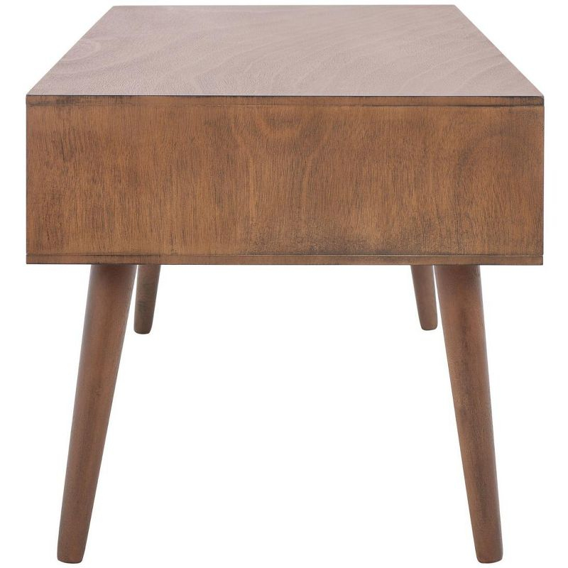 Mozart Mid-Century Coffee Table - Brown - Safavieh