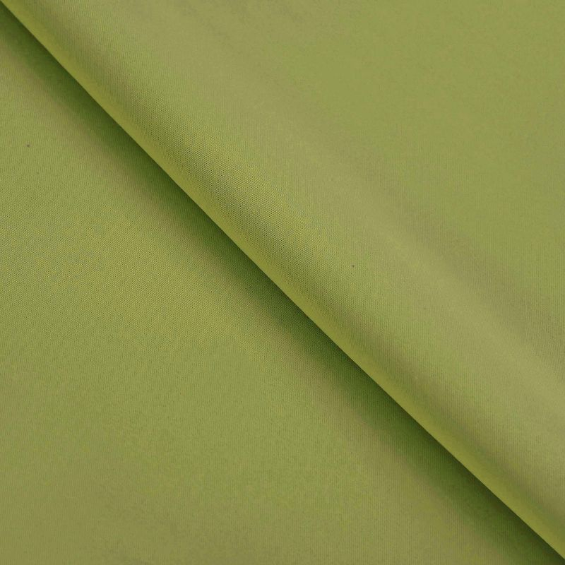 Classic Modern Solid Room Darkening Semi-Blackout Curtains, Grommets, Set of 2, 52"x63", Sage - Blue Nile Mills