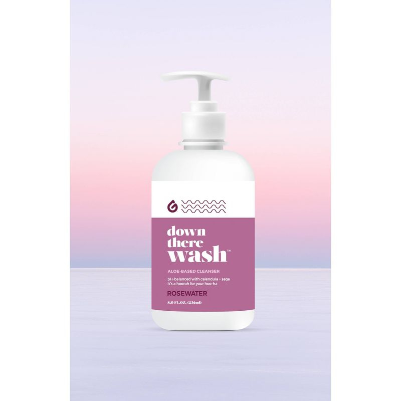 Goodwipes Down There Wash - Rosewater - 8 fl oz