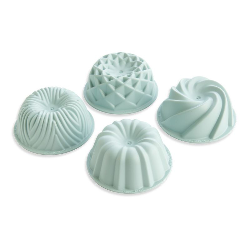 Nordic Ware Non-Stick Bundt Micro Mini-New (Set of 4)