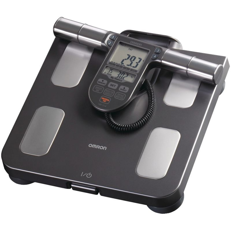 Omron® Full-Body Composition Monitor Black Bathroom Scale