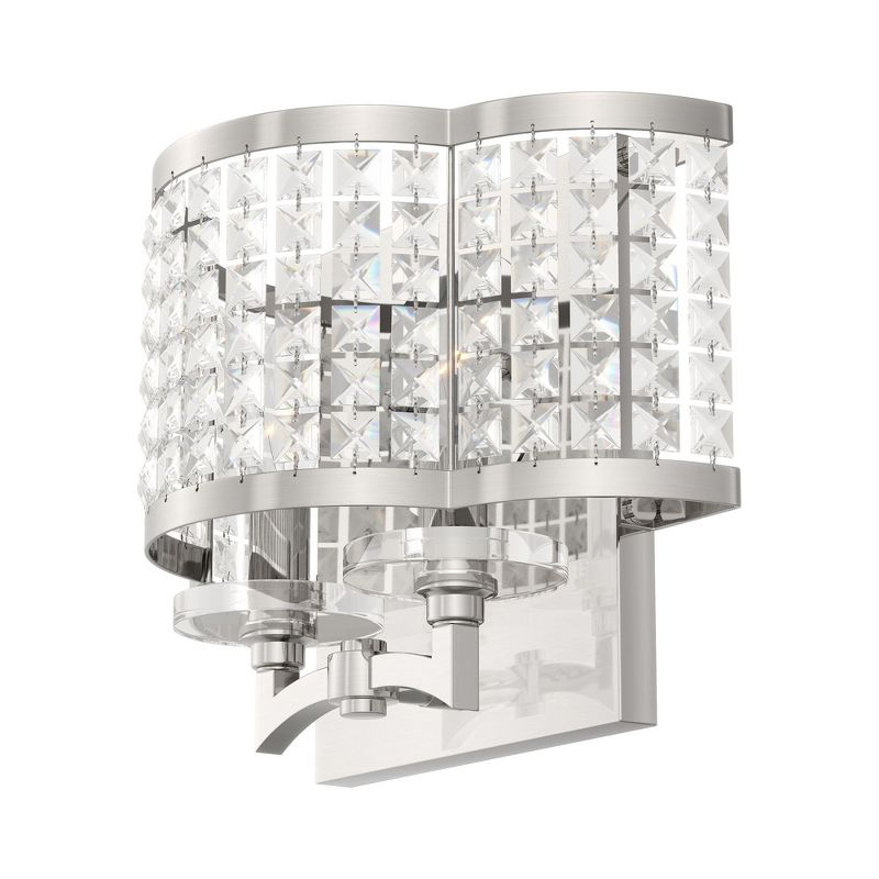 Livex Lighting Grammercy 2 - Light Wall Light in  Brushed Nickel