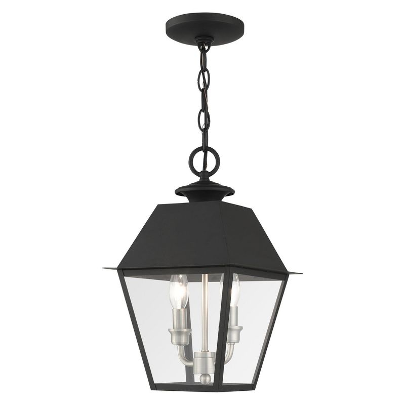 Livex Lighting Mansfield 2 - Light Pendant in  Black