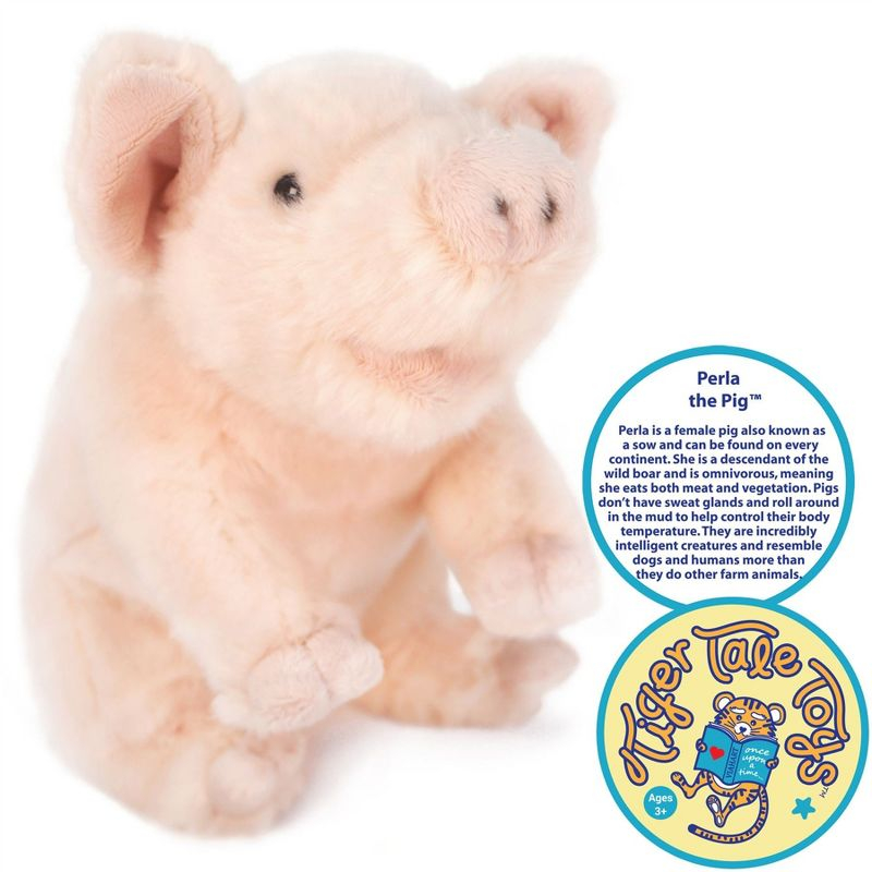 Perla The Pig - 11 Inch Stuffed Animal Plush - By Viahart