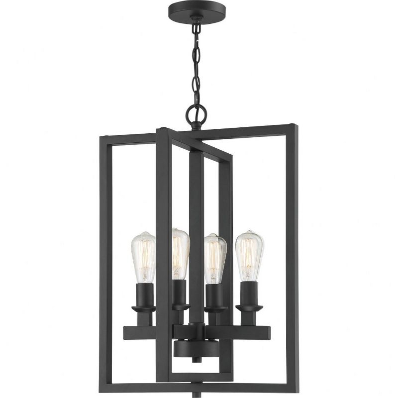 Craftmade Lighting Chicago 4 - Light Chandelier in  Flat Black