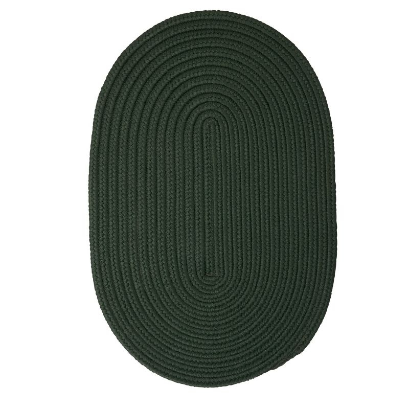 Colonial Mills Mary Ft s Isle - Dark Green 2x3 Oval Rug Indoor/Outdoor 100% Polypropylene