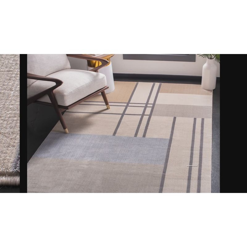 Orwell ORW302 Power Loomed Indoor Accent Rug - 3'x3' - Ivory/Taupe - Safavieh