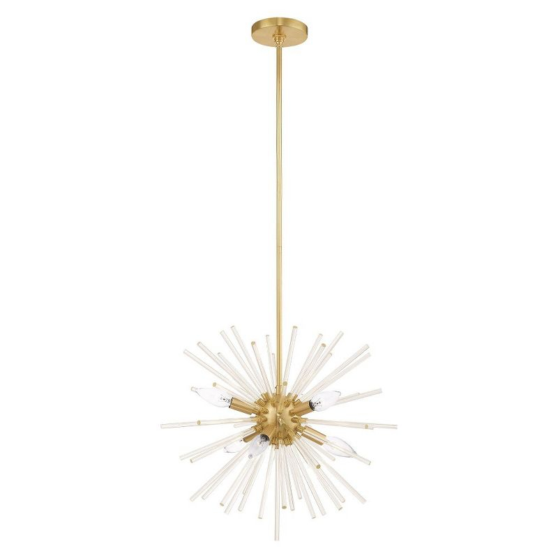 Livex Lighting Utopia 6 - Light Chandelier in  Polished Chrome