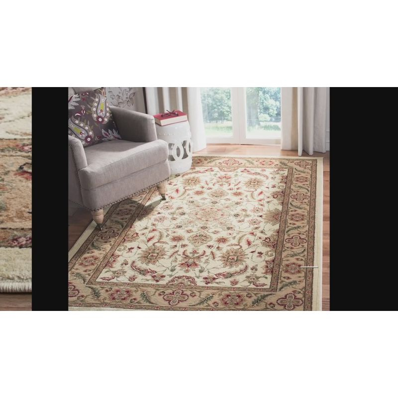 Lyndhurst LNH211 Power Loomed Runner Rug - Ivory/Tan - 2'3"x12' - Safavieh.