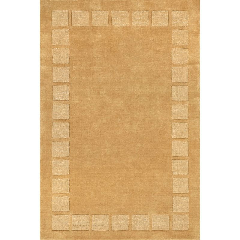 Nuloom Petra High-Low Wool-Blend Area Rug, 10' x 14', Golden Butter