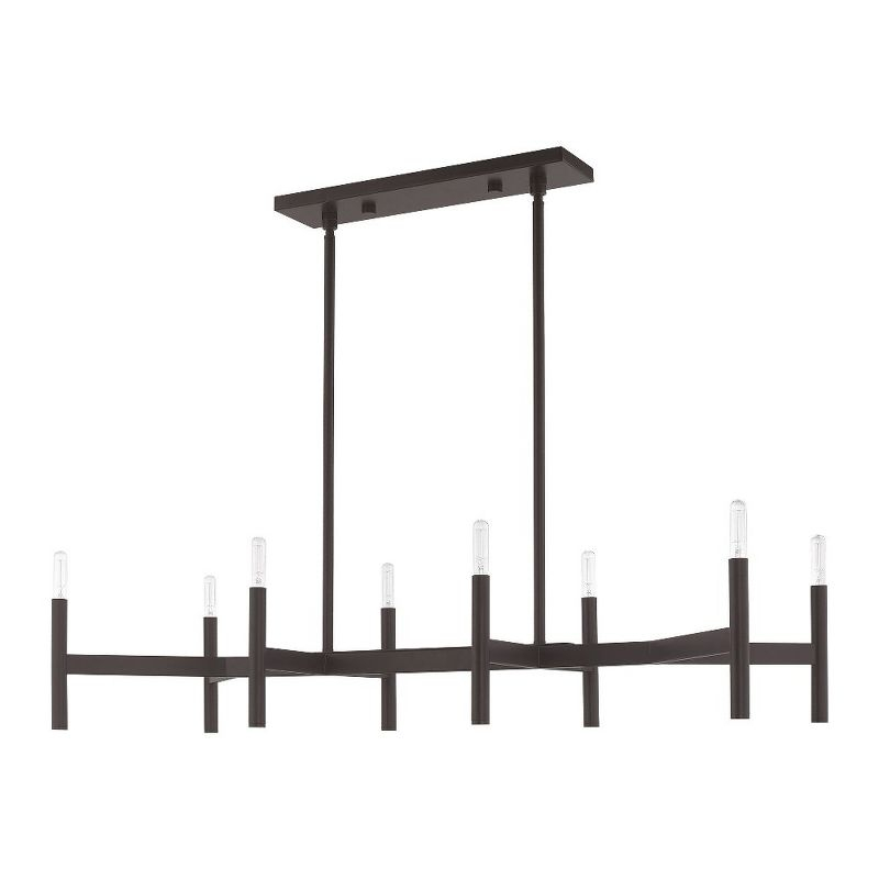 Livex Lighting Copenhagen 8 - Light Chandelier in  Bronze