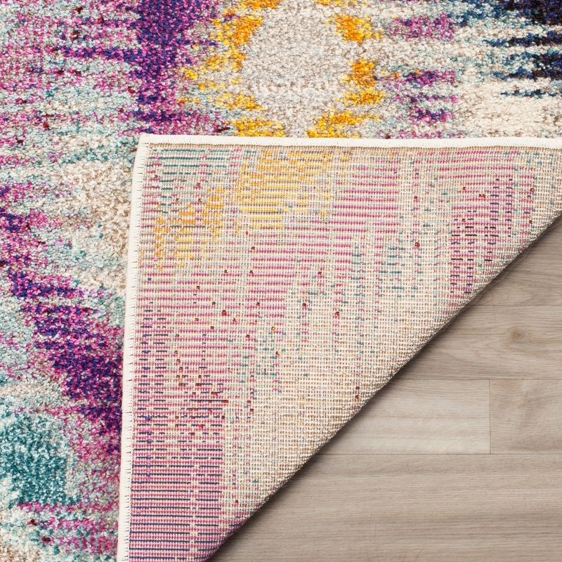 Monaco MNC242 Power Loomed Indoor Area Rug - Multi - 8'x11' - Safavieh.