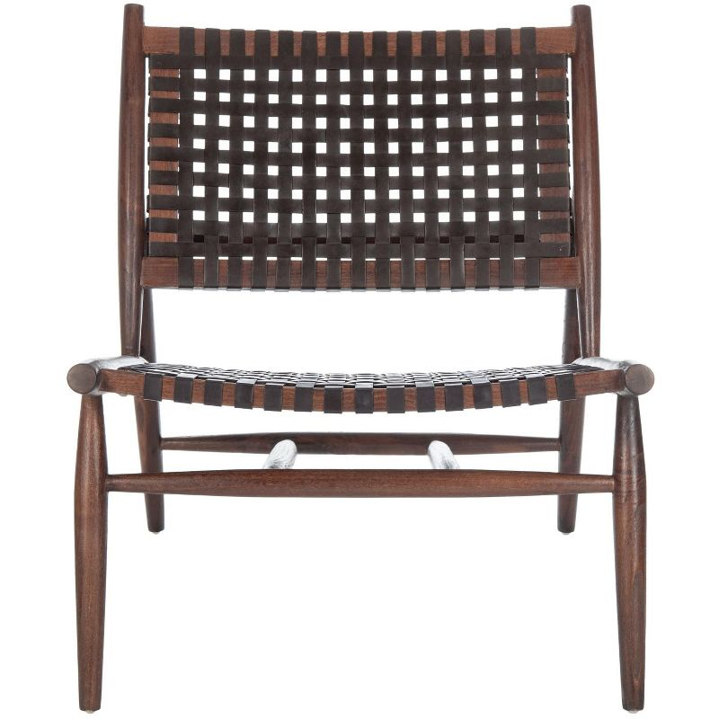 Soleil Accent Chair - ACH1001 - Brown/Brown - Safavieh