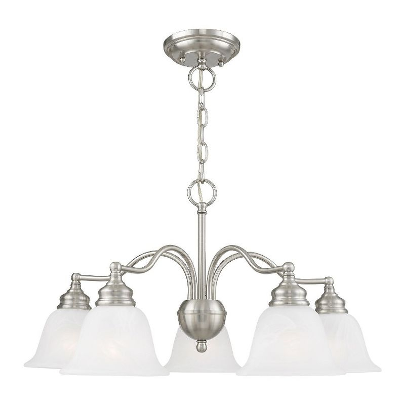 Livex Lighting Essex 5 - Light Chandelier in  Brushed Nickel