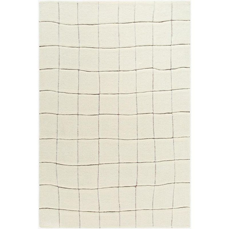 Mark & Day Jeannie 3'6"x5'6" Rectangle Washable Tufted Indoor Area Rugs Ivory