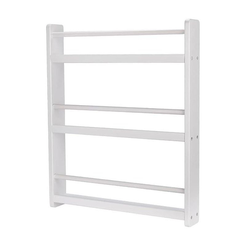 CHILDLIKE BEHAVIOR Bookshelf Organizer for Kids - White 3 Tier