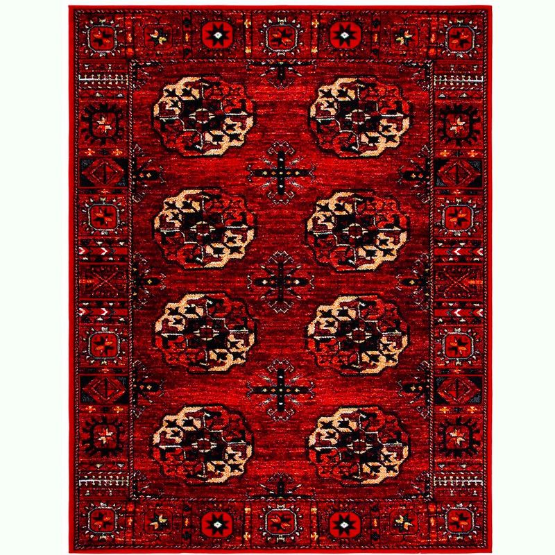 Vintage Hamadan VTH212 Power Loomed Indoor Area Rug - Red/Multi - 8'x10' - Safavieh.