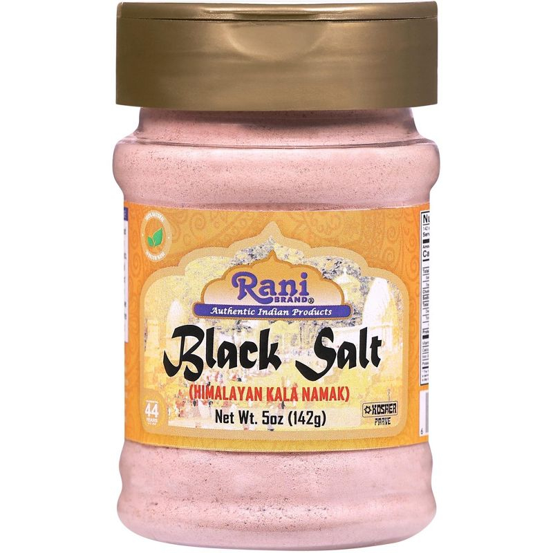 Black Salt (Kala Namak) Mineral Powder - 5oz (142g) - Rani Brand Authentic Indian Products