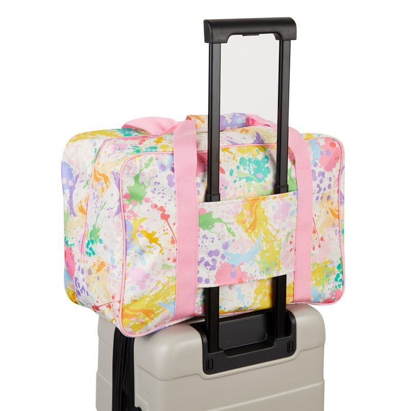 Bright Creations Watercolor Sewing Machine Carrying Case (18.1 x 9.4 x 12.2 In)