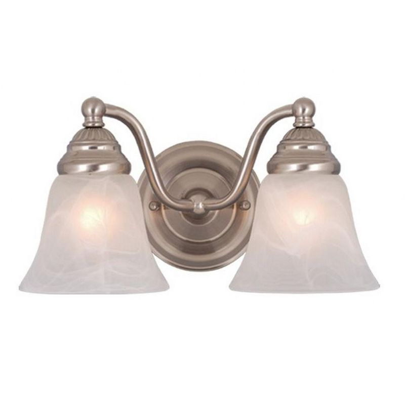 Vaxcel Standford 2 - Light Vanity in  Brushed Nickel
