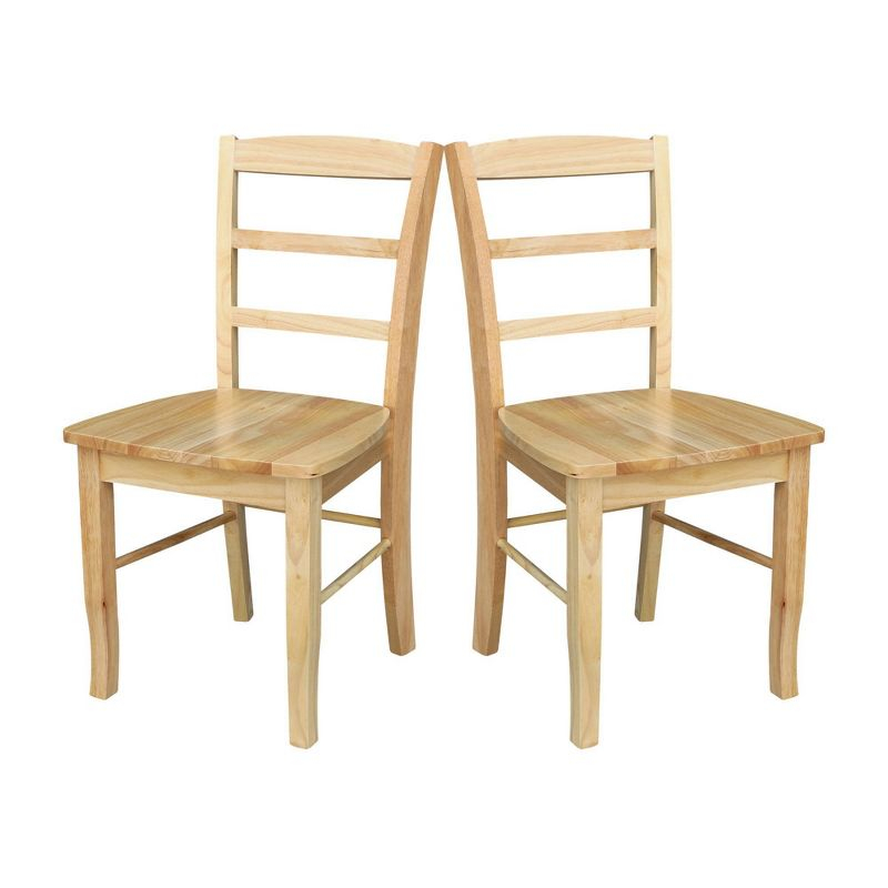 Set of 2 Madrid Ladderback Chairs - International Concepts
